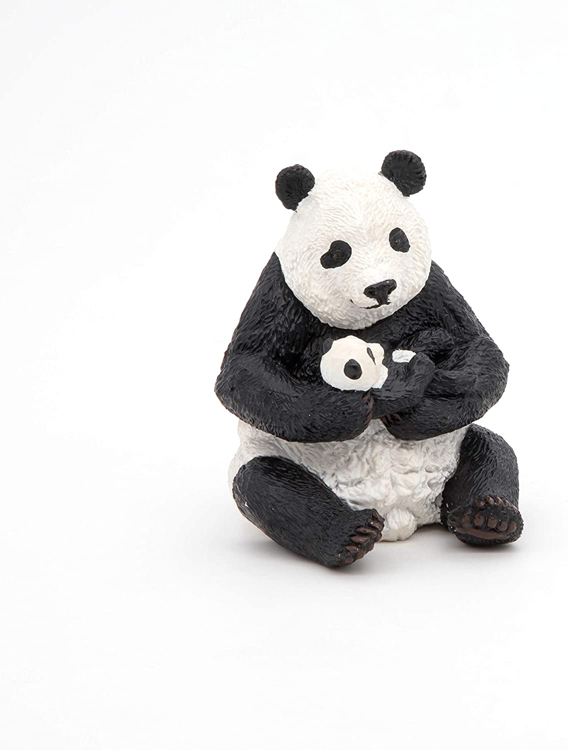 Фигурка Сидящая панда с детенышем  